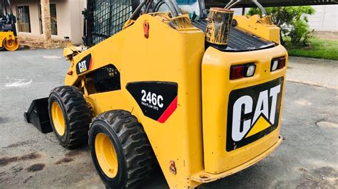 caterpillar 246 skid steer loader|cat skid steer 246 used.